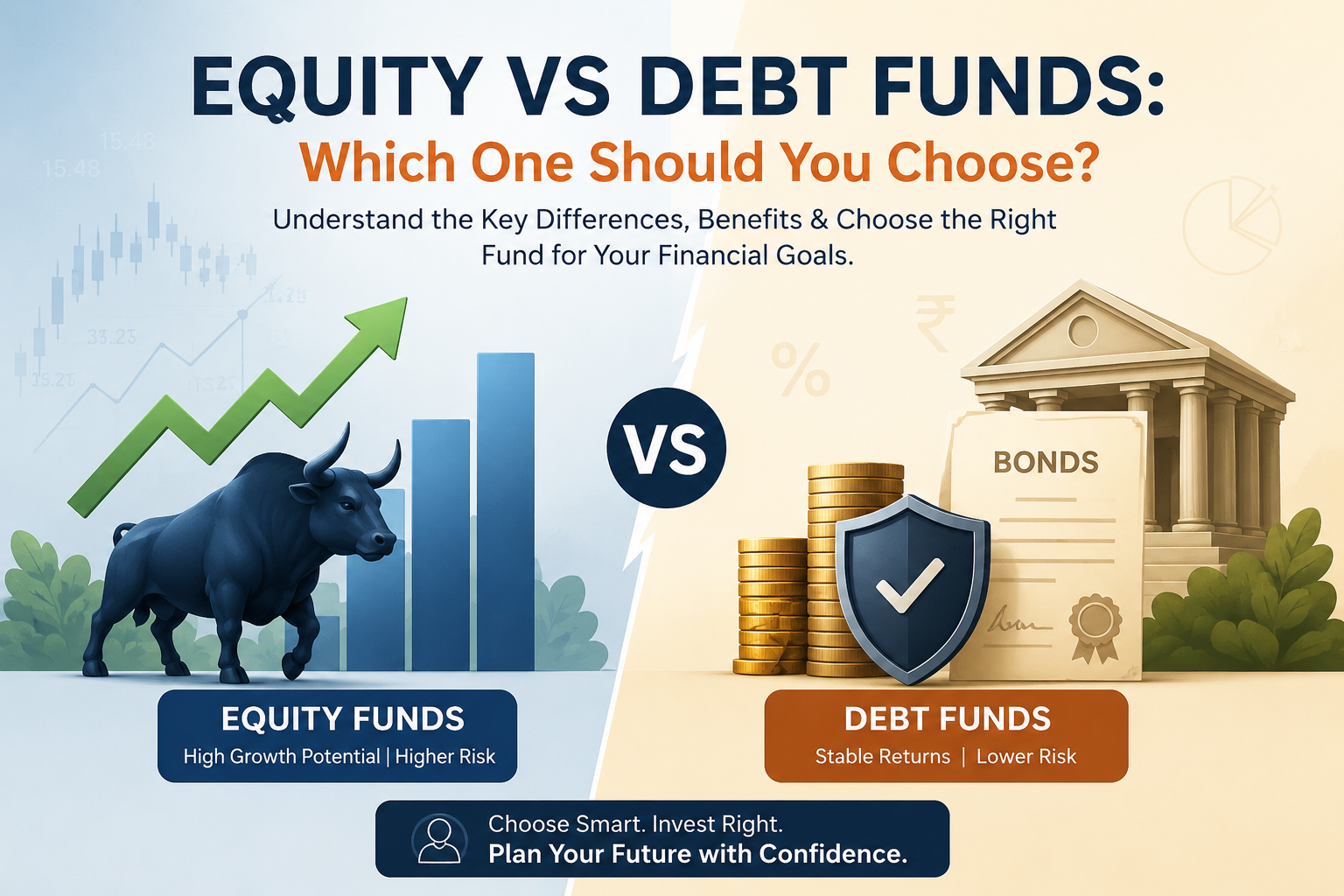 Equity vs Debt Funds: Which One Should You Choose?