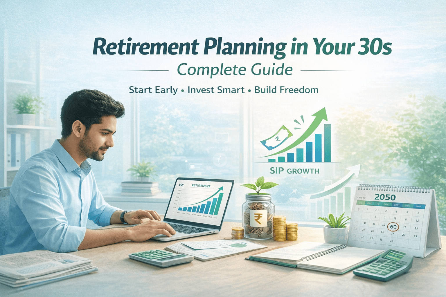 Retirement Planning in Your 30s – Smart Investment & Wealth Building Guide for Indian Salaried Professionals