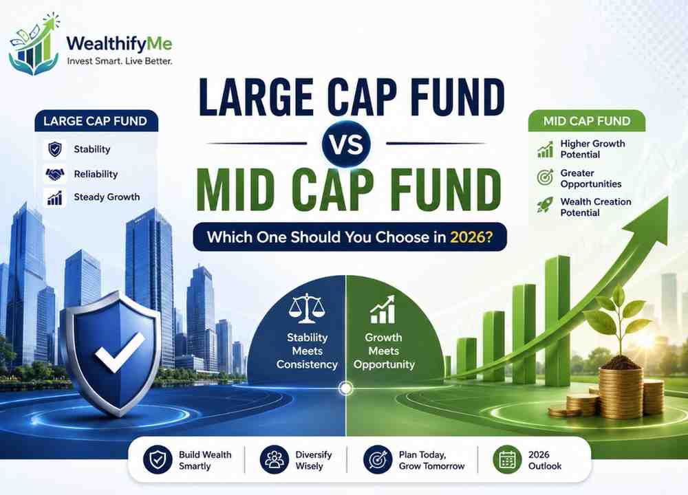 Large Cap Fund vs Mid Cap Fund: Which One Should You Choose in 2026?