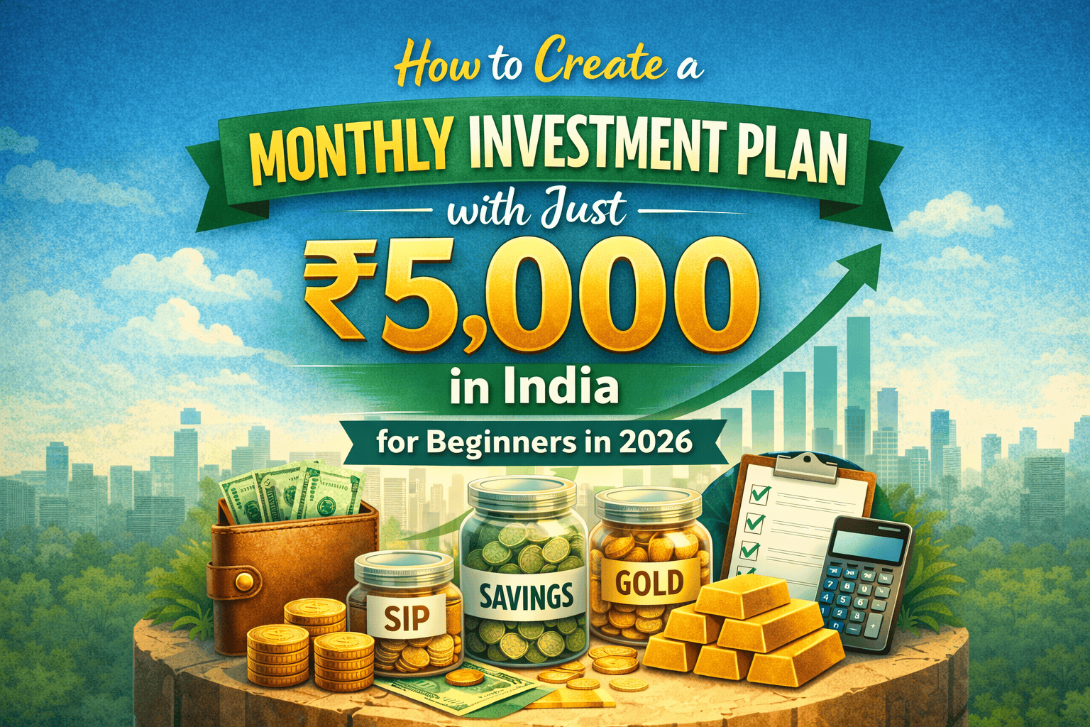How to Create a Monthly Investment Plan with Just ₹5,000 in India for Beginners in 2026